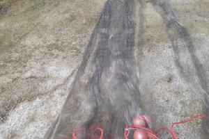 rete da pesca barracuda nuova 