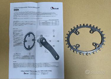 carbon-Ti x-Syncrocam Titanium BCd 76 mm 32T