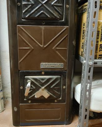 Stufa a legna vintage Diplomatic