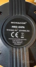 Coppia Driver Tweeter Monacor MRD-44PA 8Ohm