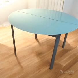 Tavolo Calligaris  in vetro con sedie