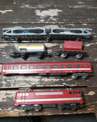 TRENINO LIMA D'EPOCA CON MOTRICE BB-9210 FUNZIONAN