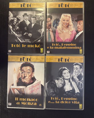 Stock da 4 DVD di Totò