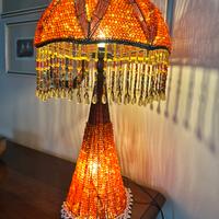 Lampada con perline