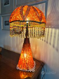 Lampada con perline