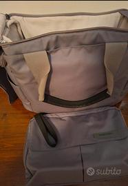 Borsa electa dual bag - union grey - inglesina
