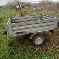 carrello auto con targa propria