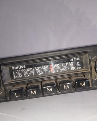 Autoradio Vinatge Philips 454