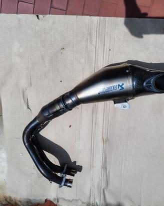 SCARICO COMPLETO AKRAPOVIC  KAWASAKI Z 650