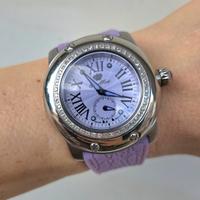 orologio Glam Rock con diamanti