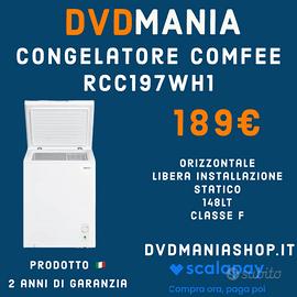 Congelatore Comfeè RCC197WH1