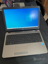 Computer Laptop  HP 250 potenziato e batteria nuov