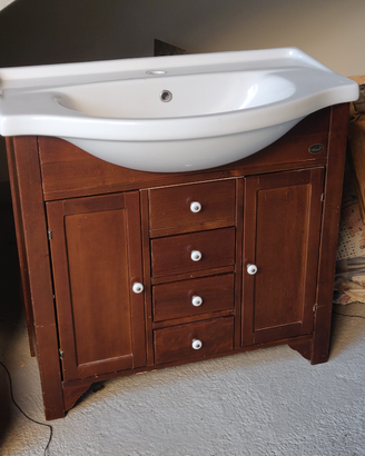 mobile bagno con specchio