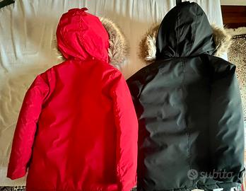 Giacca invernale rossa o nera ragazzo/a
