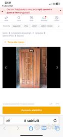 Infissi più portone da interno