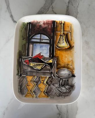 Ceramica d'Arte Anni '50 Petucco & Tolio- G. Cuman