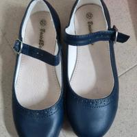 scarpe bambina blu n. 32