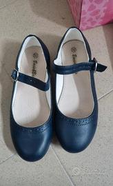 scarpe bambina blu n. 32