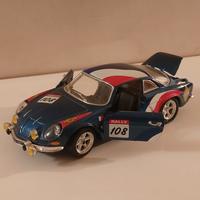 Modellino Burago/ Renault Alpine a110 rally