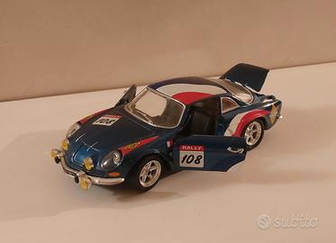 Modellino Burago/ Renault Alpine a110 rally