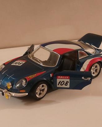 Modellino Burago/ Renault Alpine a110 rally