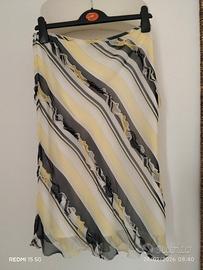 Deliziosa gonna Sportmax Max Mara  PURA SETA 