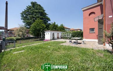 BILOCALE CON GIARDINO PRIVATO NEL CUORE DI CRESPI