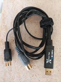 cavo USB MIDI karaoke 