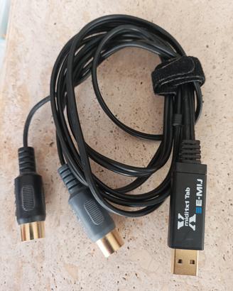 cavo USB MIDI karaoke 