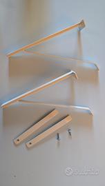 Staffe per lavatoio pilozzo sospeso