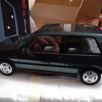 LAUDO RACING FIAT UNO TURBO 1992 VERDE MET. 1/18