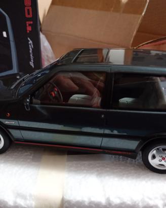LAUDO RACING FIAT UNO TURBO 1992 VERDE MET. 1/18