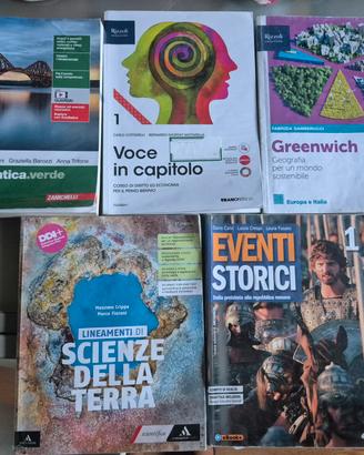 Libri 1 classe Istituto tecnico Martini