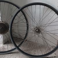 Ruote bici elettrica da 26" pollici 