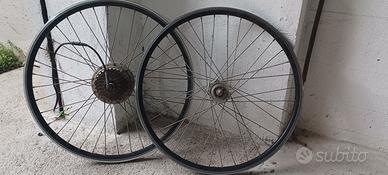 Ruote bici elettrica da 26" pollici 