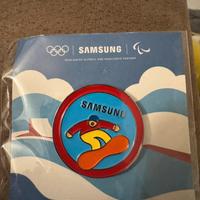 Pin / spilla Samsung Olimpiadi Milano Cortina 2026
