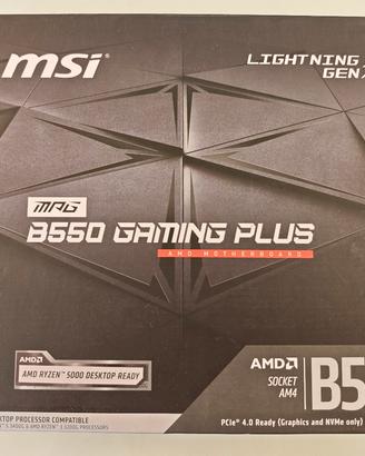 Scheda Madre MSI B550 Gaming Plus