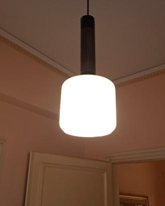 Lampada piccola anni 70 a sospensione 