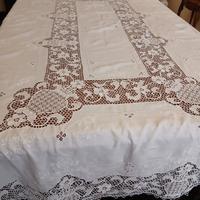 tovaglia rettangolare pizzo di Burano 