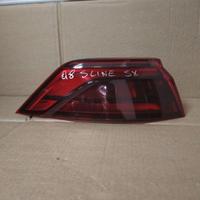 Stop fanale posteriore Audi q8 s Line led destro e