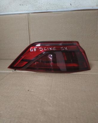 Stop fanale posteriore Audi q8 s Line led destro e