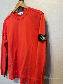 Felpa Stone Island Girocollo - Rossa