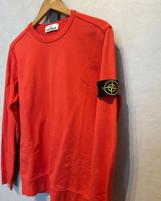 Felpa Stone Island Girocollo - Rossa