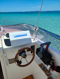 Barca w.a. semicabinato