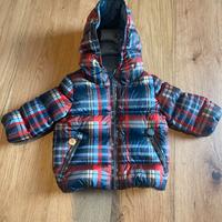 Canadiens - piumino vera piuma per bambini 6 mesi