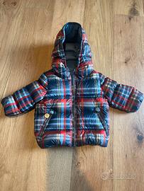 Canadiens - piumino vera piuma per bambini 6 mesi