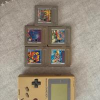 Nintendo Gameboy 1989 Vintage + 5 giochi