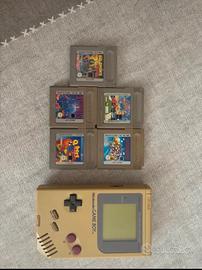 Nintendo Gameboy 1989 Vintage + 5 giochi