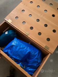 Allestimento cassettiera/letto Qubo van