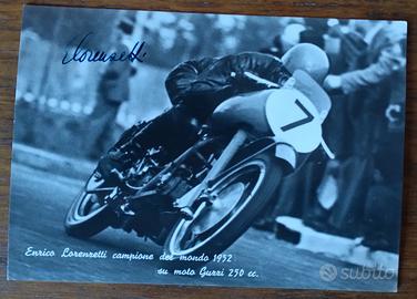 Guzzi '52, autografo vincitore.